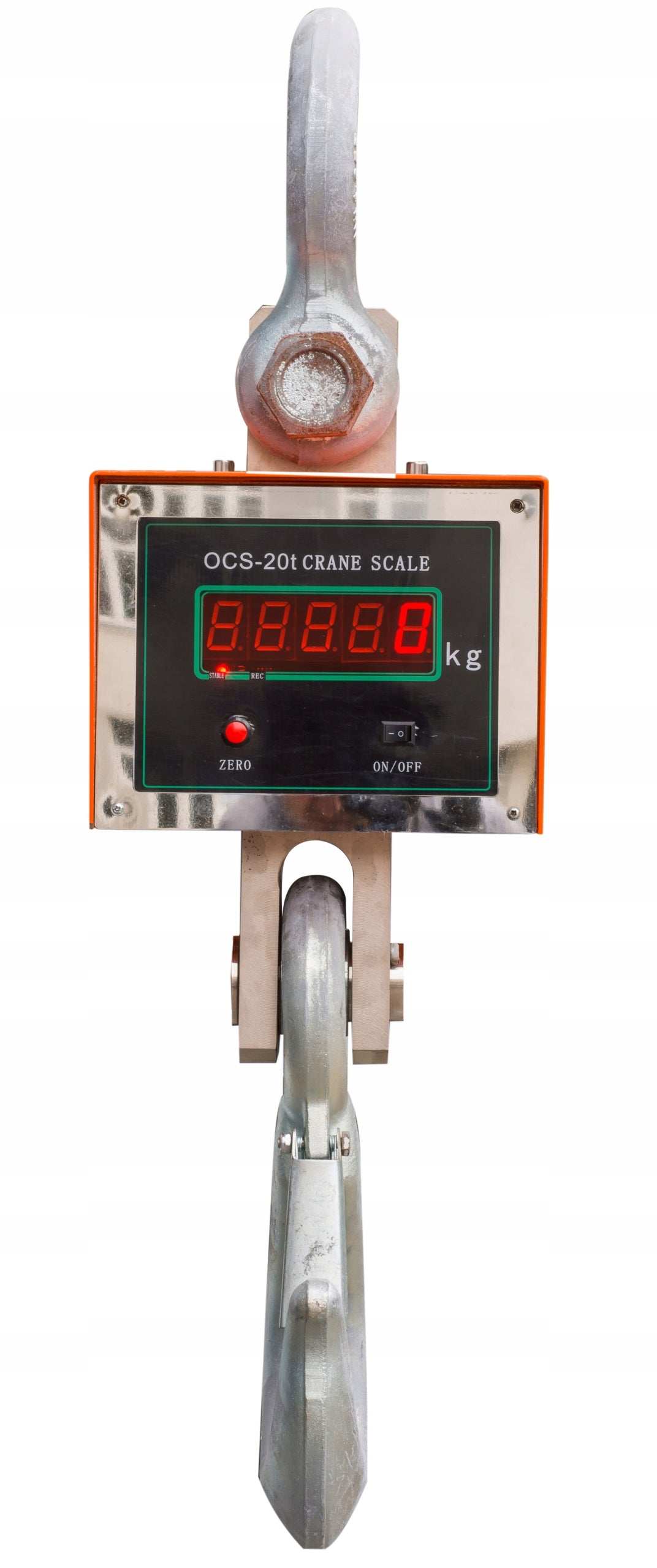 SUSPENDED CRANE HOOK SCALE 20T SOLID REMOTE CONTROL Brand Bielskie Wagi