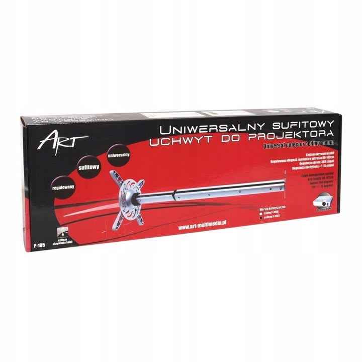 SUSPENDED HOLDER 60-102cm FOR PROJECTOR P-105S EAN (GTIN) 5901812010445