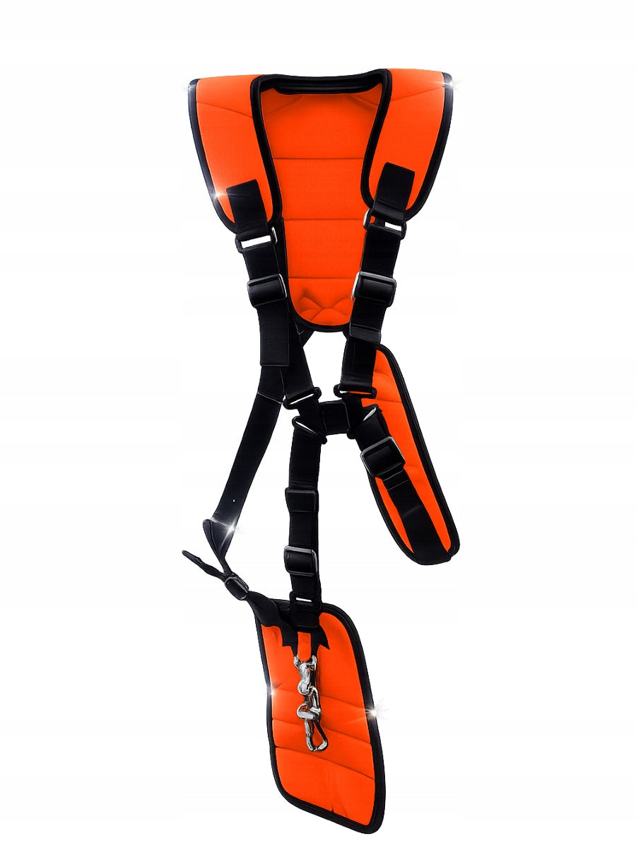 SUSPENDERS FOR COMBUSTION SCYTHE TRIMMER COMFORTABLE SOFT STIHL HUSQVARNA NAC Brand Fixem