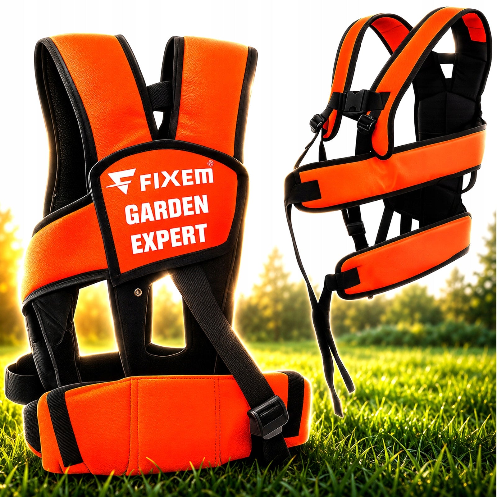 SUSPENDERS FOR COMBUSTION SCYTHE TRIMMER COMFORTABLE SOFT STIHL HUSQVARNA NAC