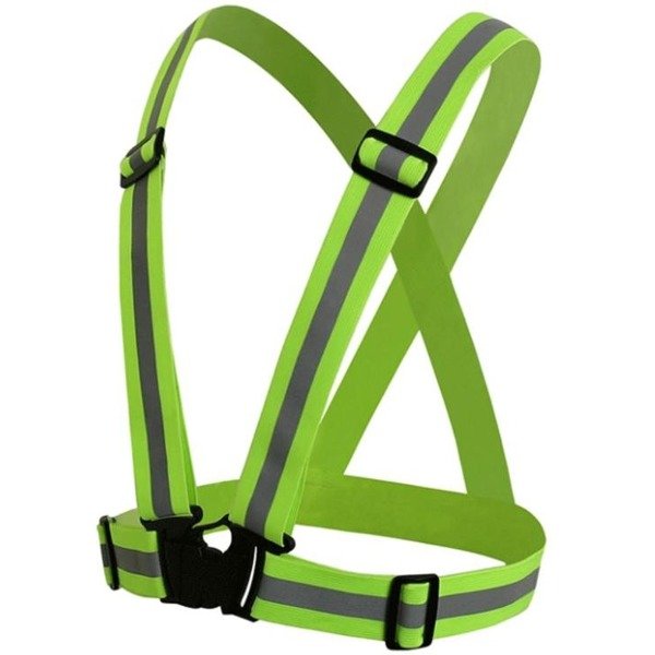 SUSPENDERS REFLECTIVE VEST MOTOR RUNNING BIKE Manufacturer code 342