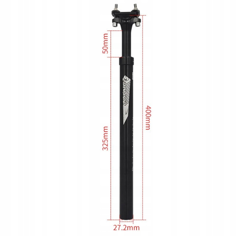 SUSPENSION SEAT POST BICYCLE SADDLE BRACKET 27.2mm 400mm Diameter 27.2 mm