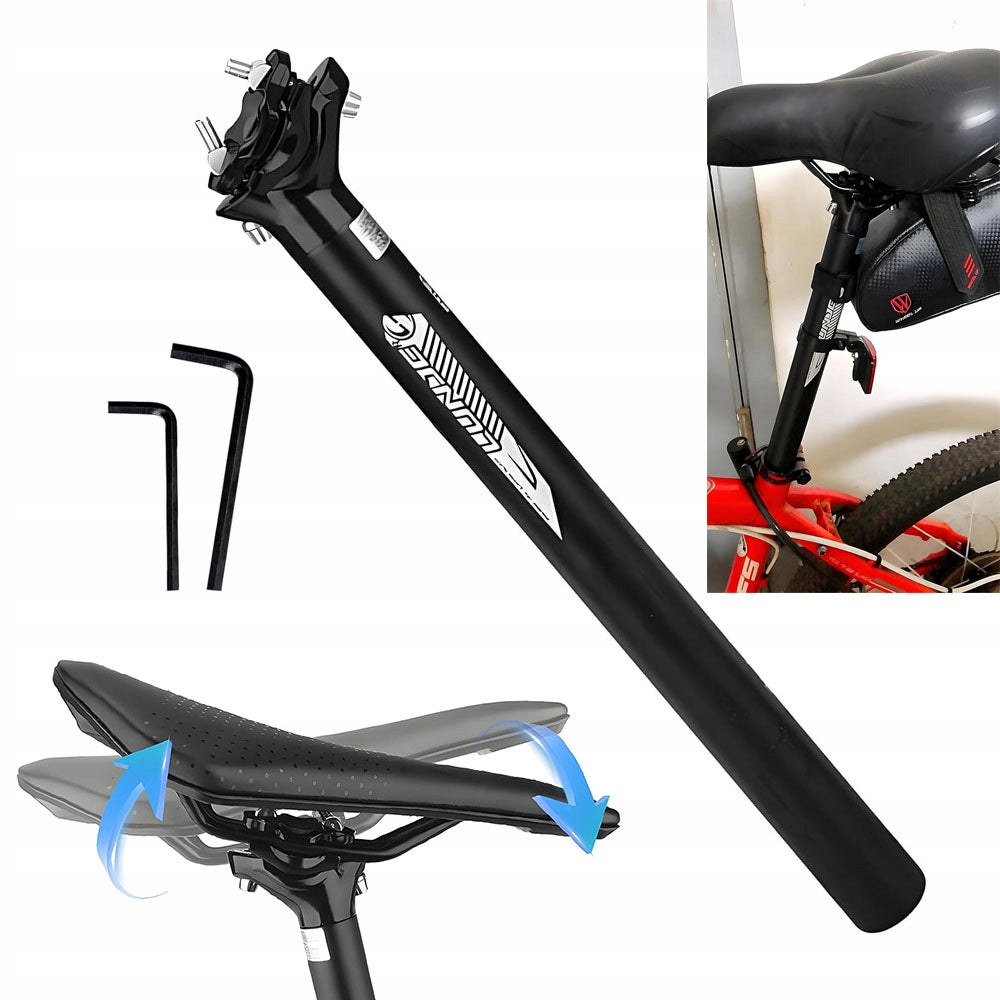 SUSPENSION SEAT POST BICYCLE SADDLE BRACKET 27.2mm 400mm