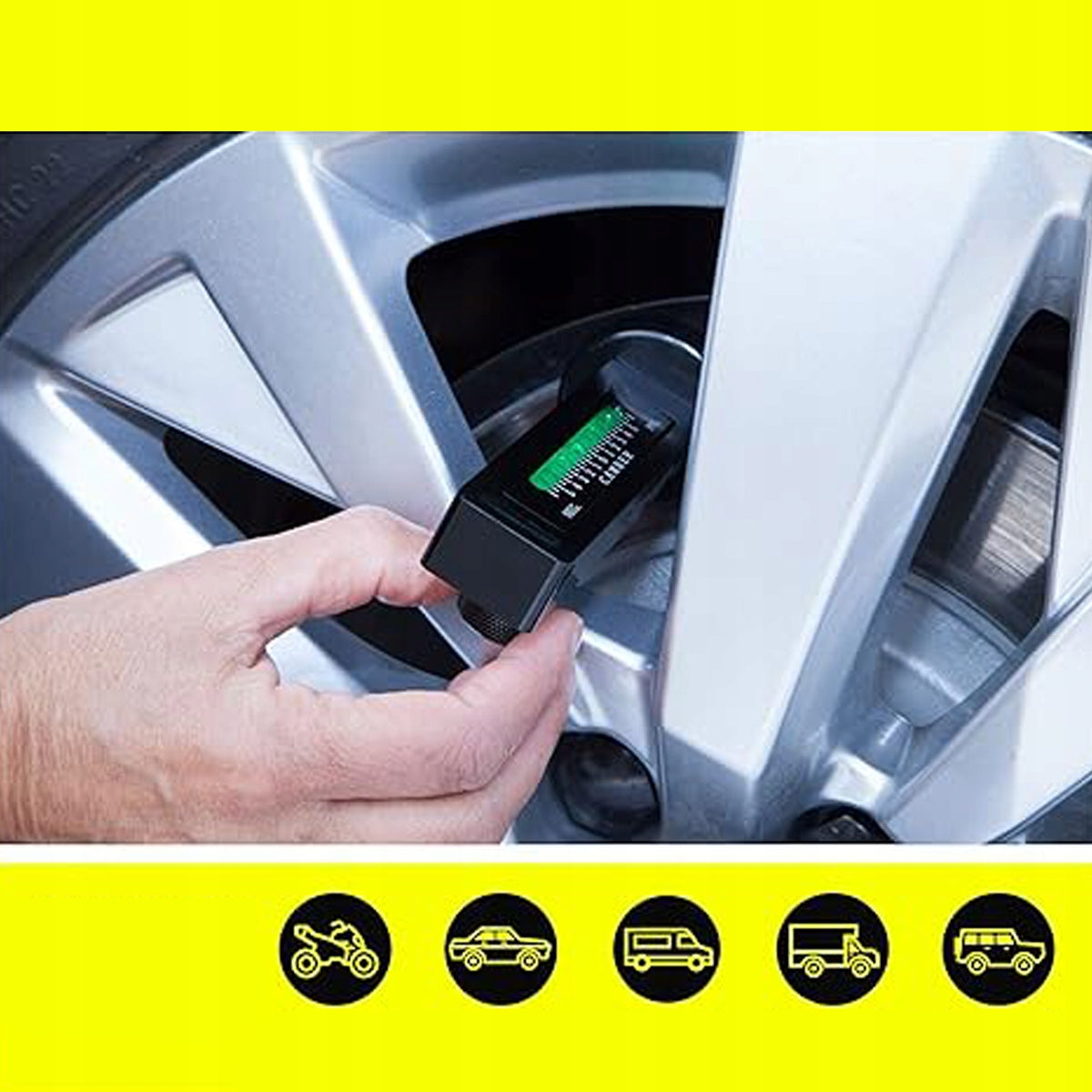 SUSPENSION WHEEL TILT METER GEOMETRY LEVEL BLACK Product weight with unit packaging 0.27 kg