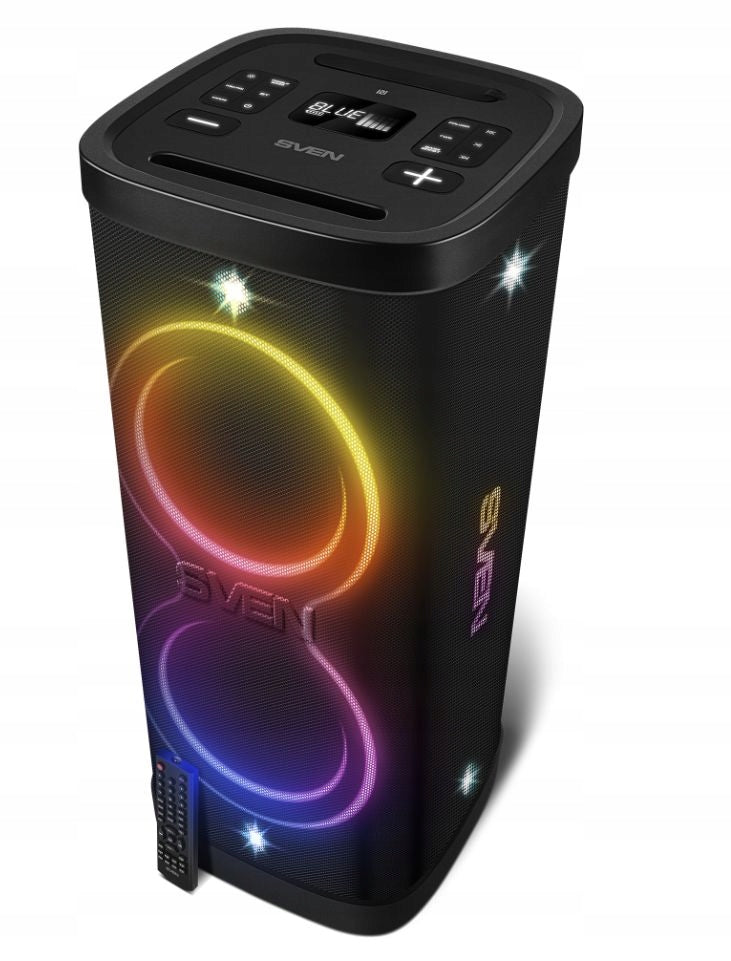 SVEN PS-1250 + microphone wireless bluetooth speaker 300W, portable Packaging status original