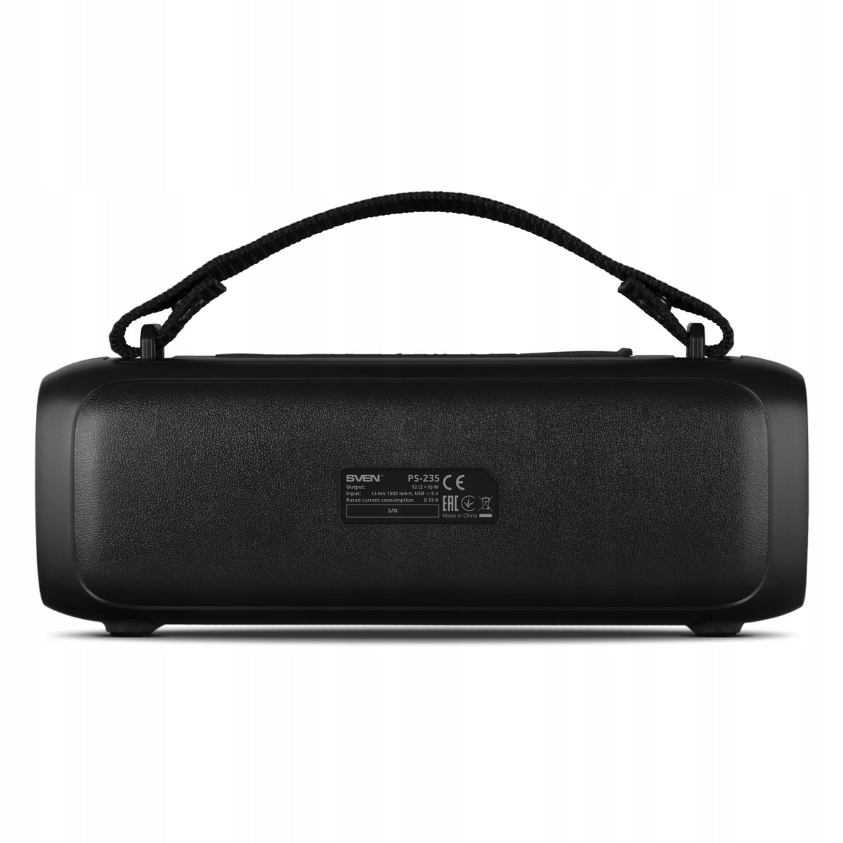 SVEN PS-235 Wireless Bluetooth Speaker, Portable, FM Radio, USB, LED Batteries included yes