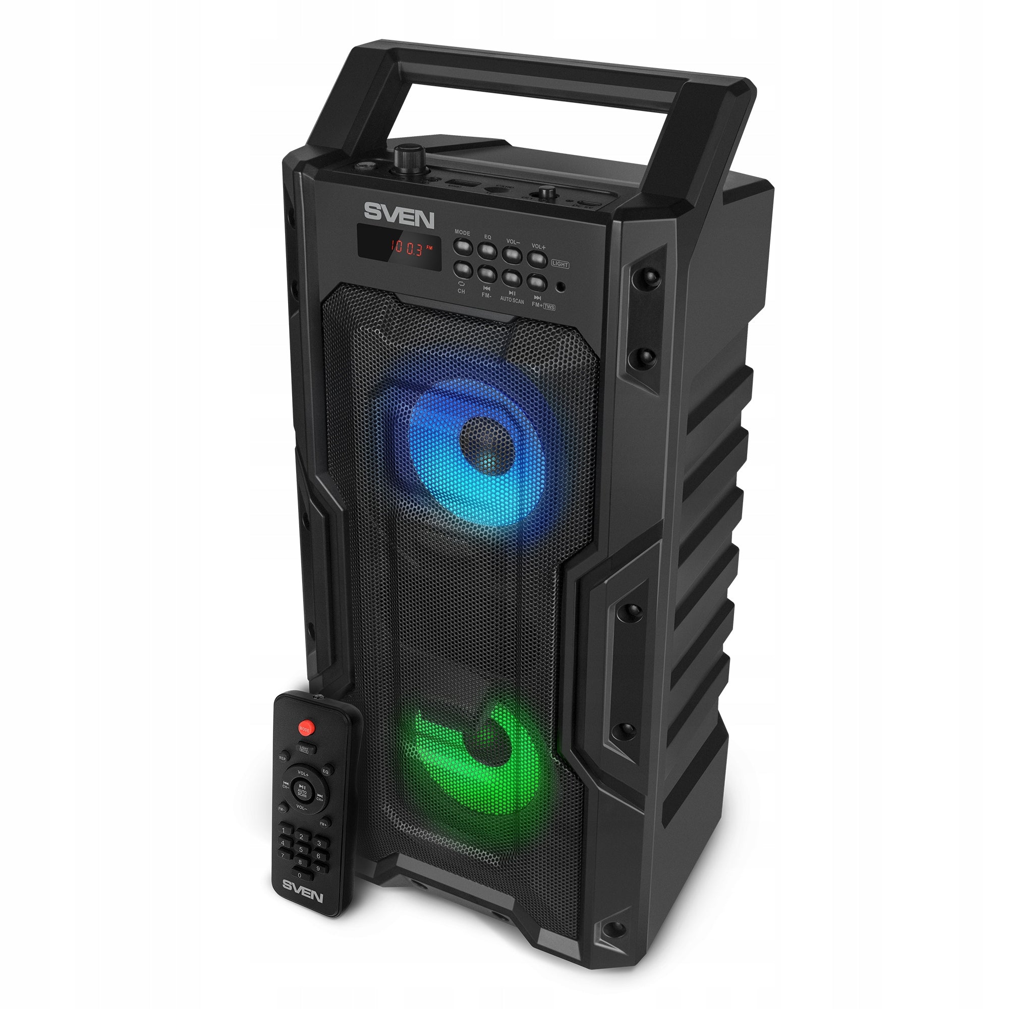SVEN PS-435 wireless bluetooth speaker, portable, mobile FM radio Manufacturer code 6438162019075