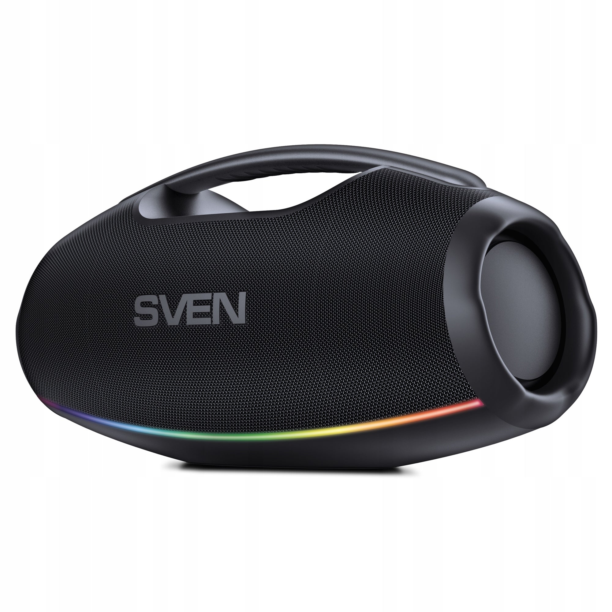 SVEN PS-990 Wireless Bluetooth Speaker, Waterproof, RGB, 180W, Black Packaging status original