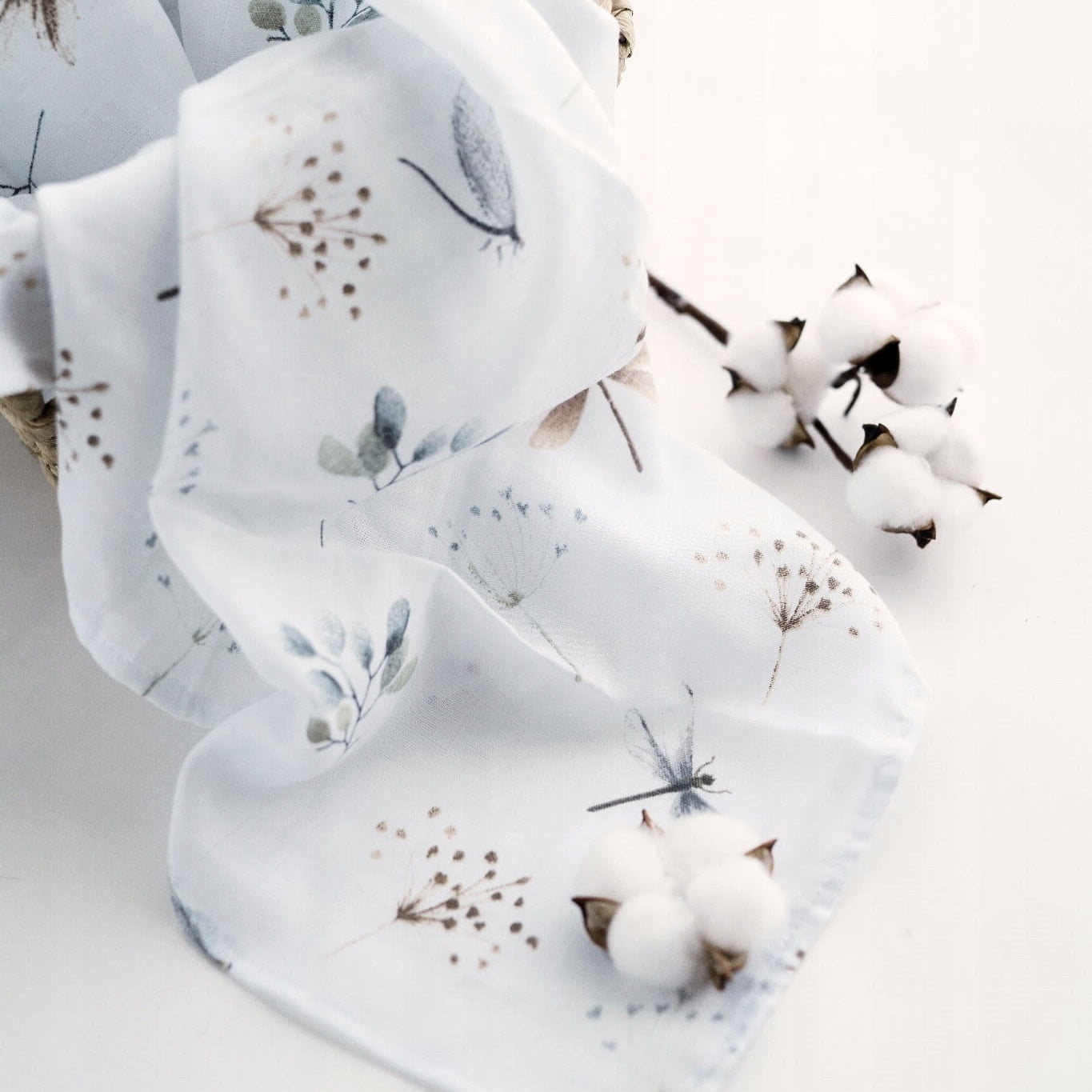 SWADDLE DIAPER MUSLIN DIAPER HYPOALLERGENIC Poland 120x120cm BabyU Brand BabyU
