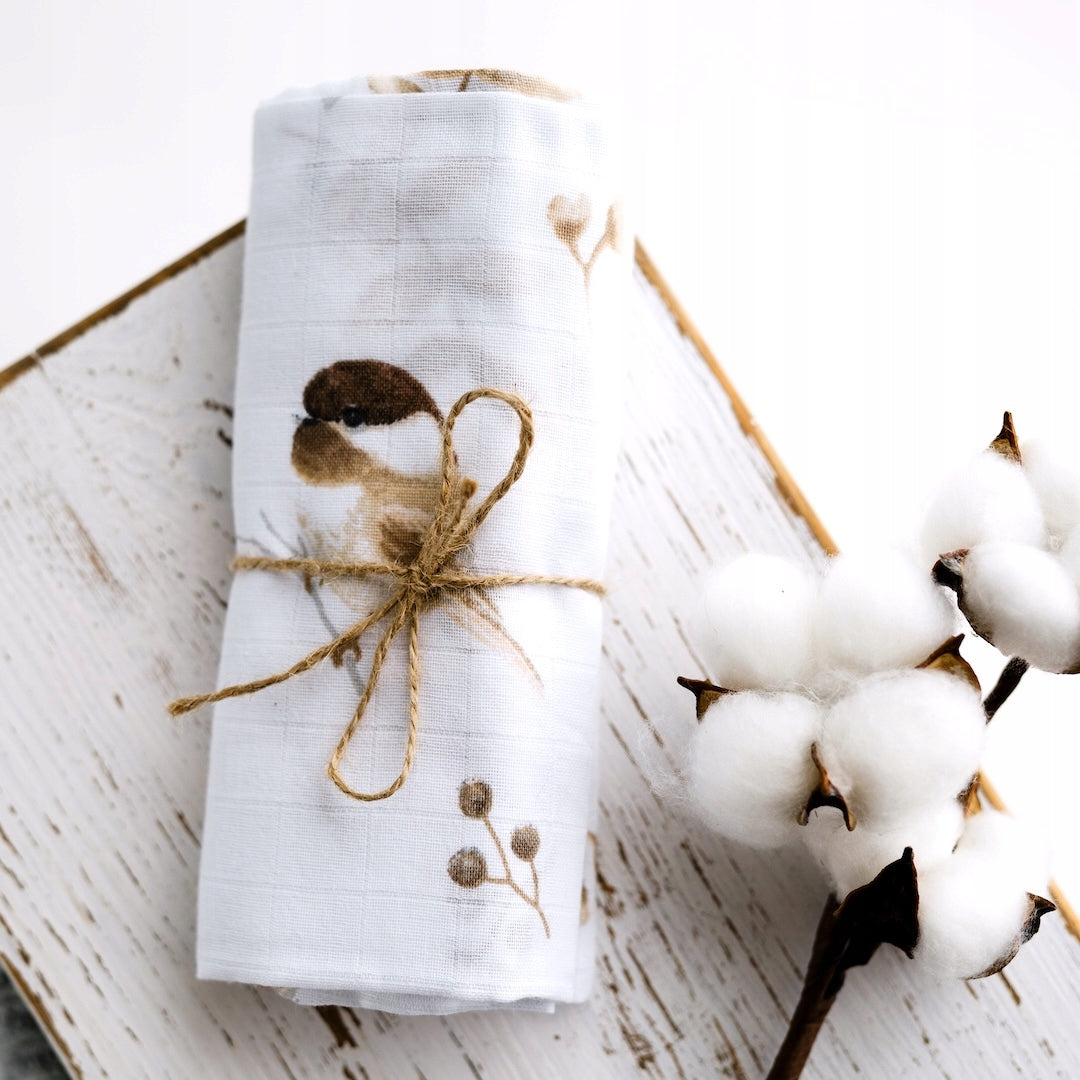 SWADDLE DIAPER MUSLIN DIAPER HYPOALLERGENIC Poland 120x120cm BabyU Packaging status original