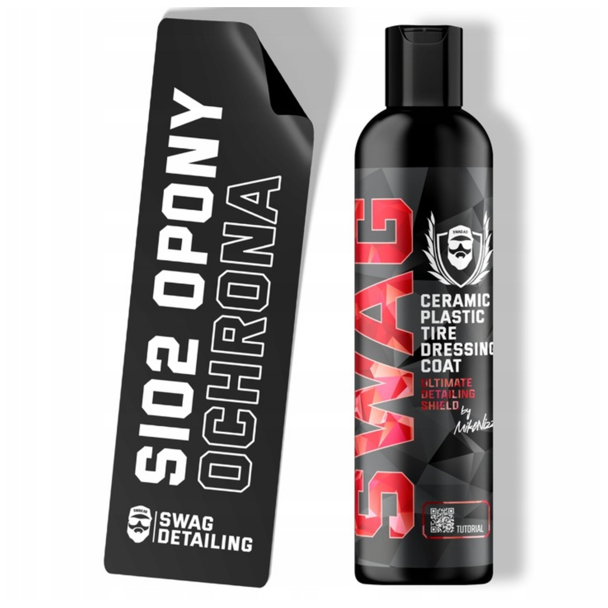 SWAG Ceramic Plastic Tire Dressing Coat Ceramic Dressing with SiO2 250ml