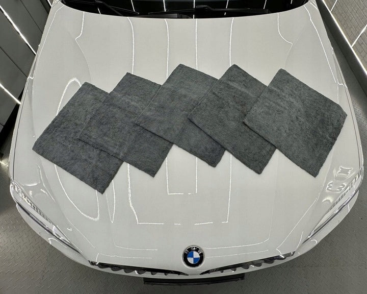 SWAG Fluffy Microfiber Cloth For Car 550gsm Product weight with unit packaging 0.25 kg