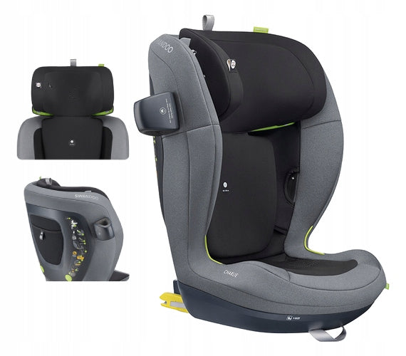 SWANDOO CAR SEAT 15-36 KG CHARLIE I-SIZE FOR CHILD ADAC 4