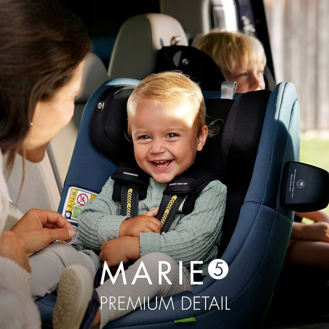 SWANDOO MARIE 5 I-SIZE FOREST FRUITS SWIVEL SEAT 0-4 YEARS Manufacturer code 41939
