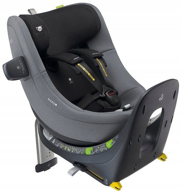 SWANDOO MARIE 5 I-SIZE SWIVEL SEAT 360 0-18 KG TO 4 YEARS RWF FWF GREY