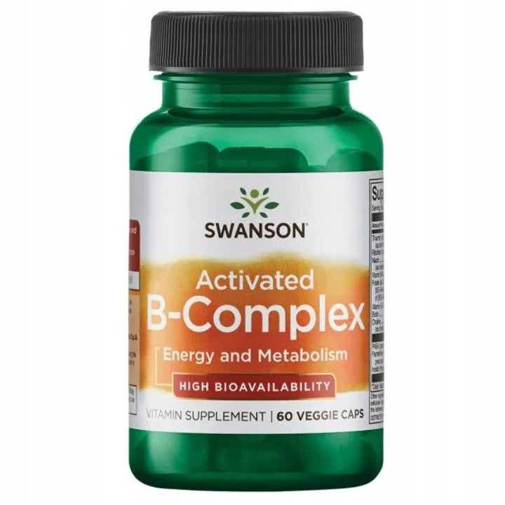 SWANSON ACTIVATED B-COMPLEX VITAMIN B COMPLEX FOR IMMUNITY 60vk