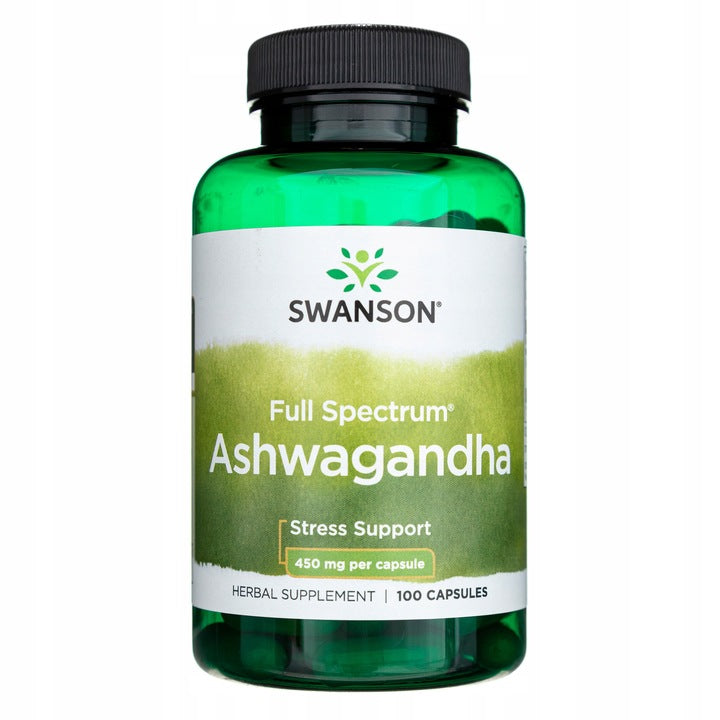 SWANSON ASHWAGANDHA ASVAGANDA 100CAP 100DAYS