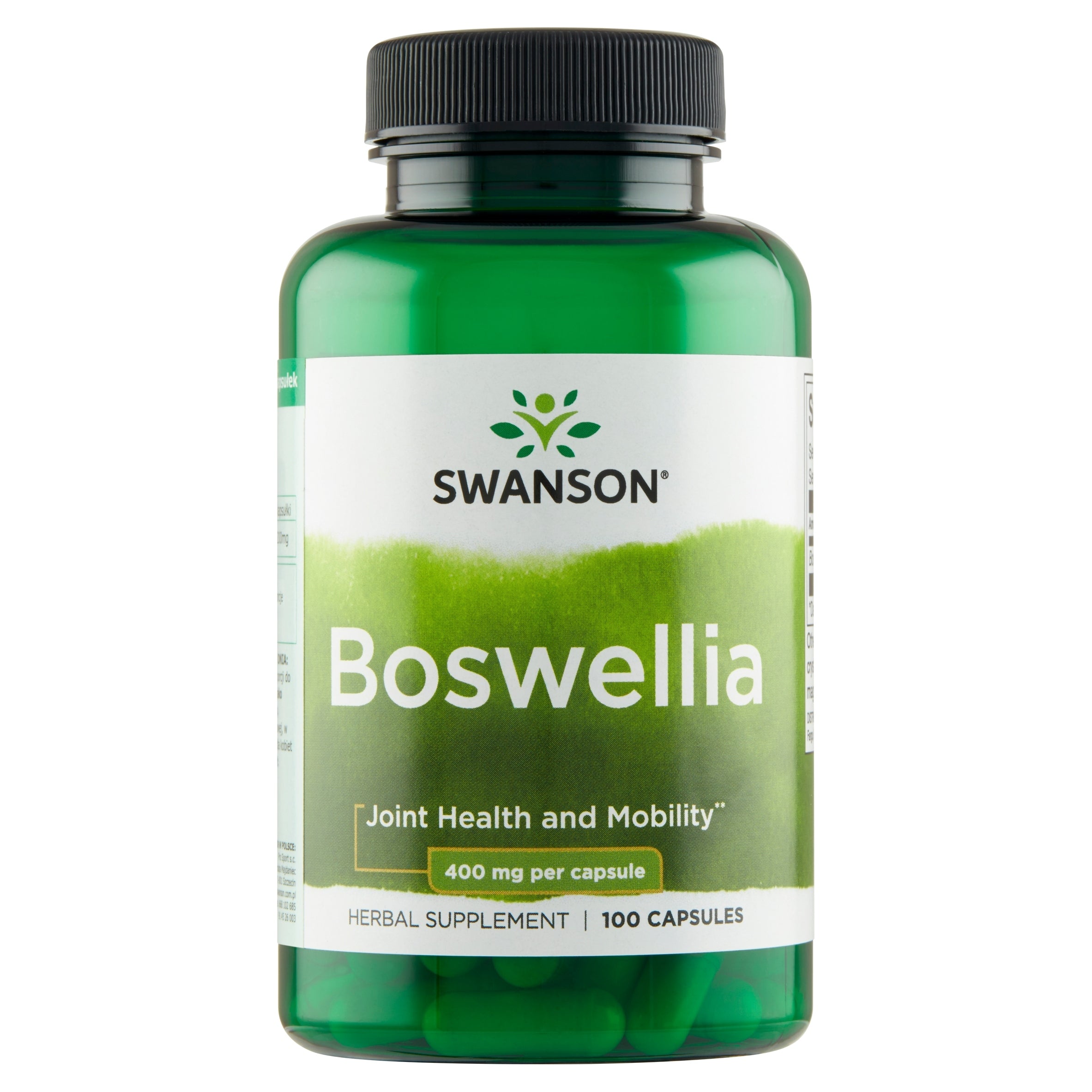 SWANSON Boswellia Serrata 400mg 100 capsules Boswellia HEALTHY JOINTS Packaging status original