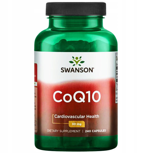SWANSON COENZYME Q10 240 capsules 30mg BEAUTY HEALTHY HEART immunity ENERGY