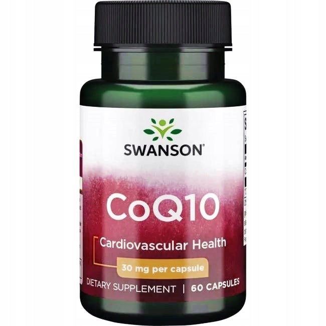 SWANSON COENZYME Q10 60 cap. 30mg HEART REJUVENATES