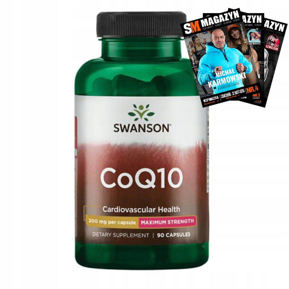 SWANSON COENZYME Q10 CoQ10 200mg 90 caps STRONG