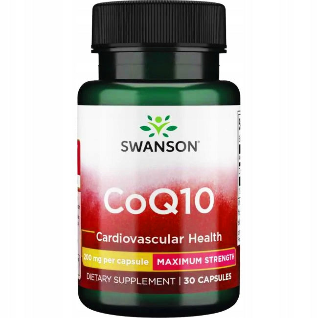SWANSON COENZYME Q10 up to 200 mg 30 kap CoQ10 HEART
