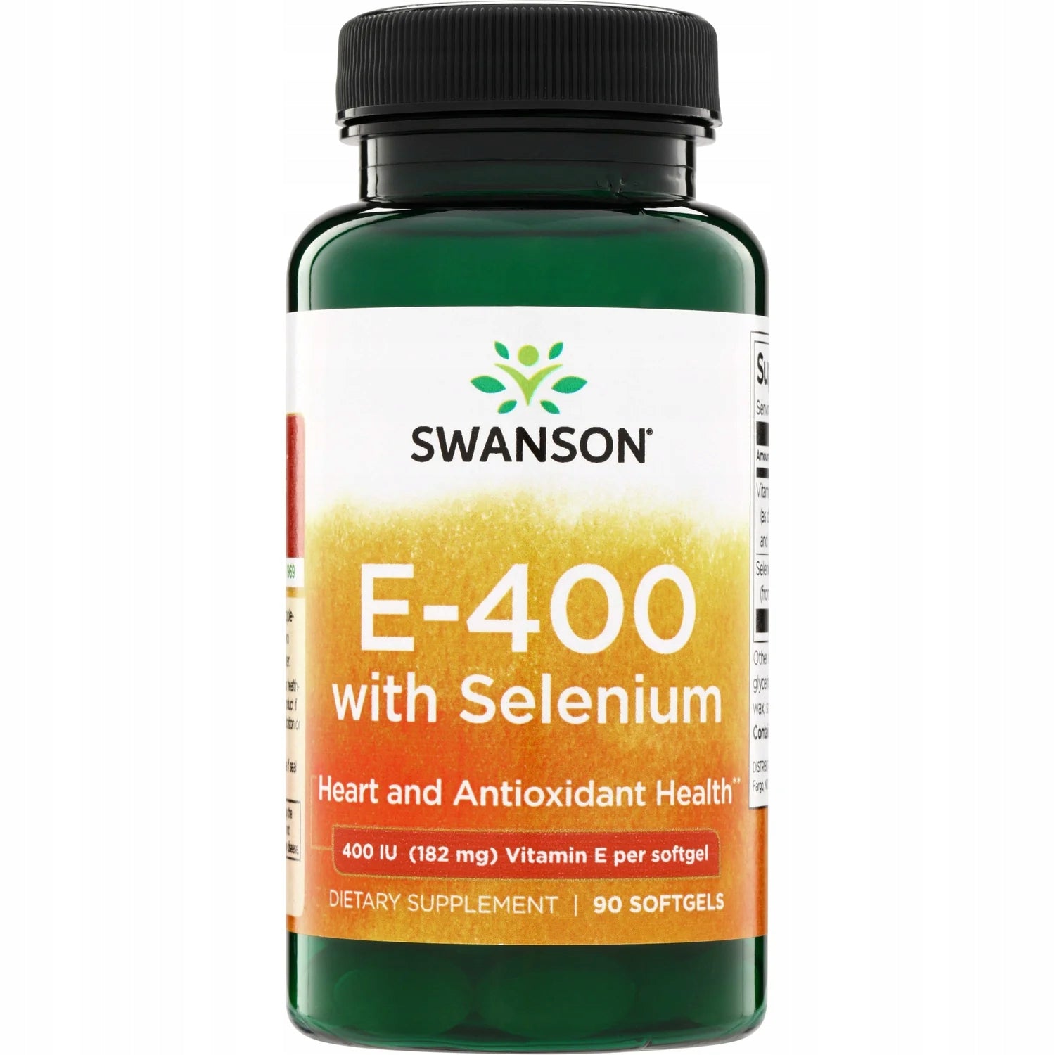 SWANSON E-400 with SELENIUM 182mg 90k ANTIOXIDANT
