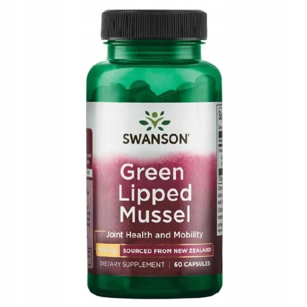 SWANSON FREEZE-DRIED GREEN CLAM 500mg 60 kaps Manufacturer code 087614114347