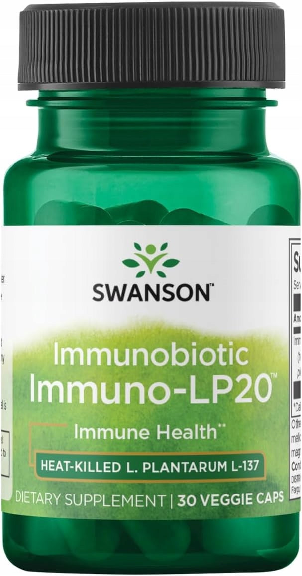 SWANSON IMMUNOBIOTIC IMMUNO-LP20 30k STRAIN LACTOBACILLUS PLANTARUM L-137