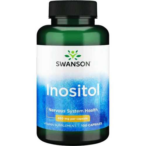 SWANSON INOSITOL Inositol VITAMIN B-8 650mg 100k STRESS mood BRAIN PCOS Medical device no