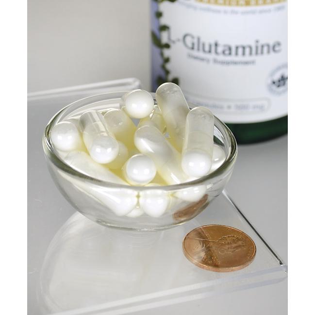 SWANSON L-GLUTAMINE 100k 500mg intestine MEMORY Expiration date at least six months from the date of purchase