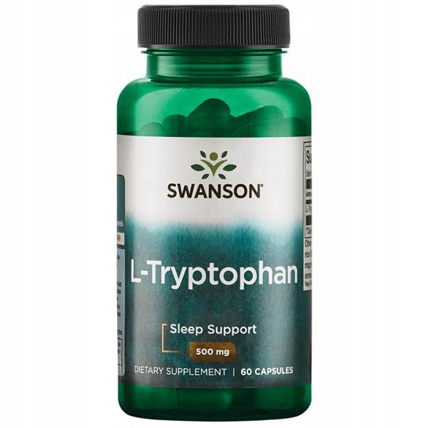 SWANSON L-TRYPTOPHAN 500MG 60K TRYPTOPHAN STRESS SLEEP MOOD WELLBEING Expiration date at least 1 year from the date of purchase