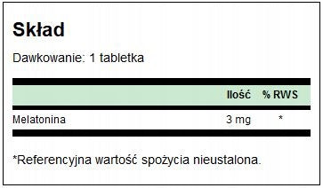 SWANSON MELATONIN 3mg 120caps GOOD SLEEP REGENERATION CHANGING TIME ZONES Brand Swanson