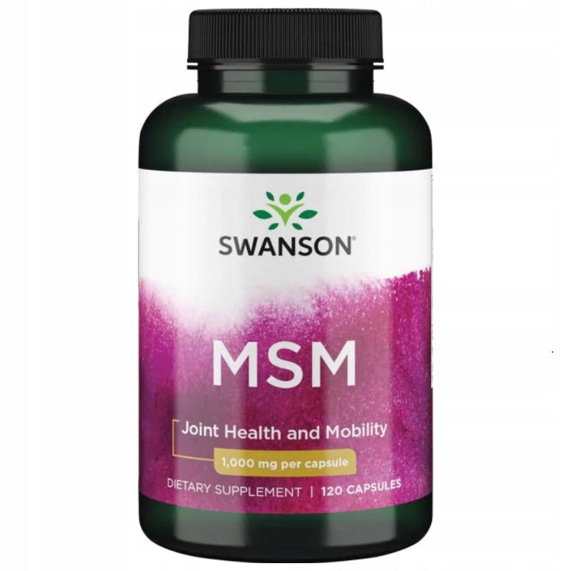 SWANSON MSM 1000mg 120k ORGANIC SULFUR Collagen BONE SKIN Joints HAIR