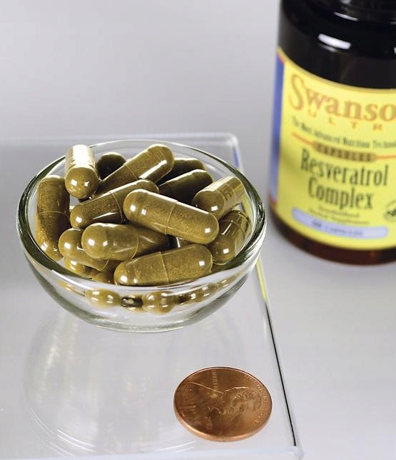 SWANSON Resveratrol RESVERATROL complex 60 kaps. Expiration date not specified