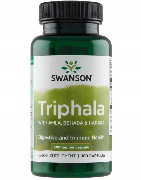 SWANSON TRIPHALA 500mg 100k DIGESTION DETOX VITALITY ANTIOXIDANT