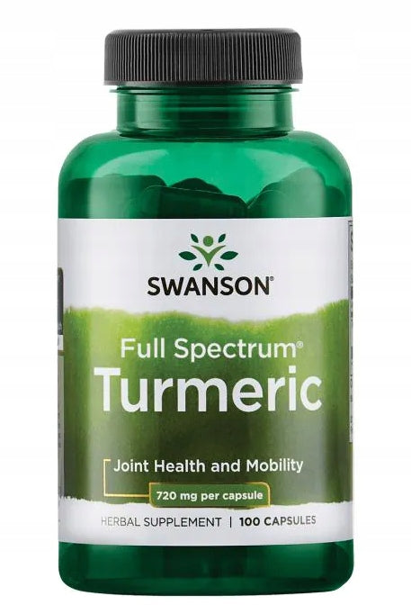SWANSON TURMERIC 720mg CURCUMIN 100 caps