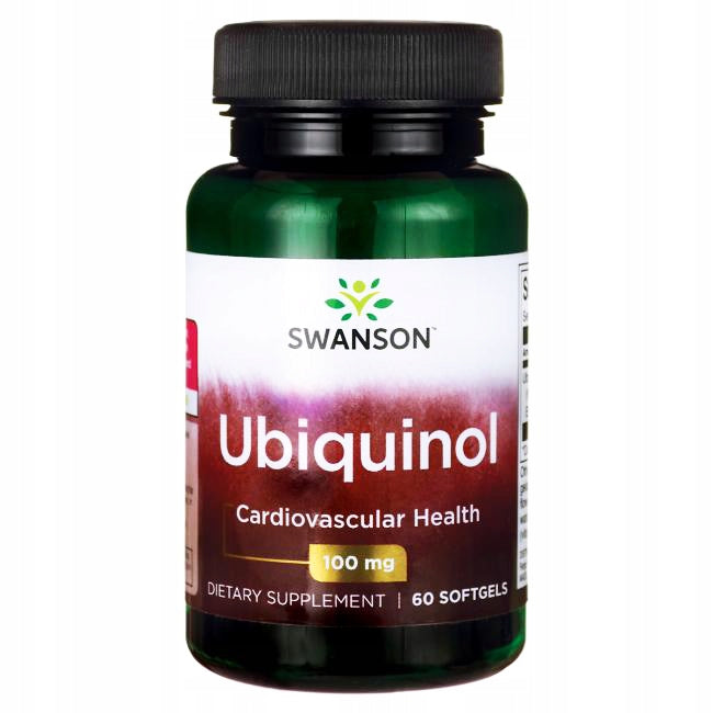 SWANSON Ubiquinol 100mg UBIQUINOL Coenzyme Q10 60 capsules IMMUNITY skin