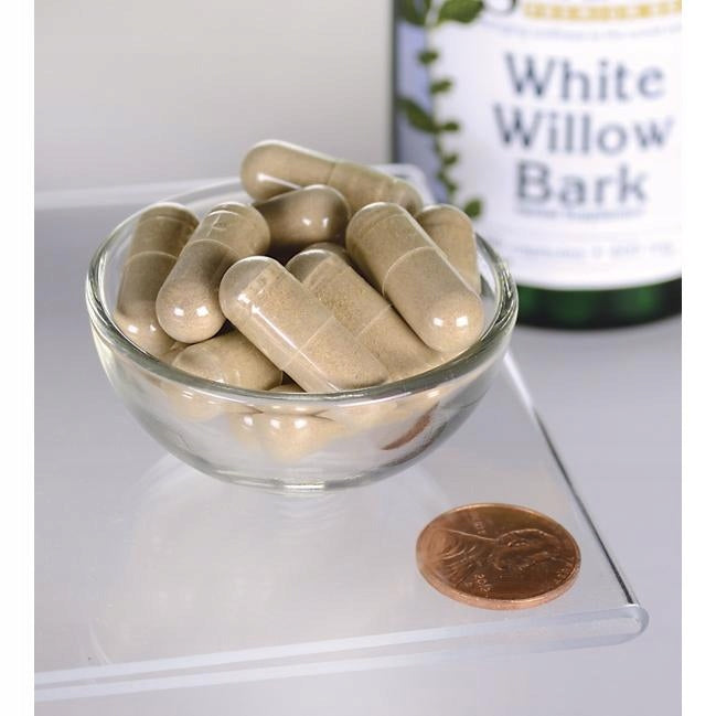 SWANSON WHITE WILLOW BARK Natural Aspirin Falling Asleep Menopause Medical device no