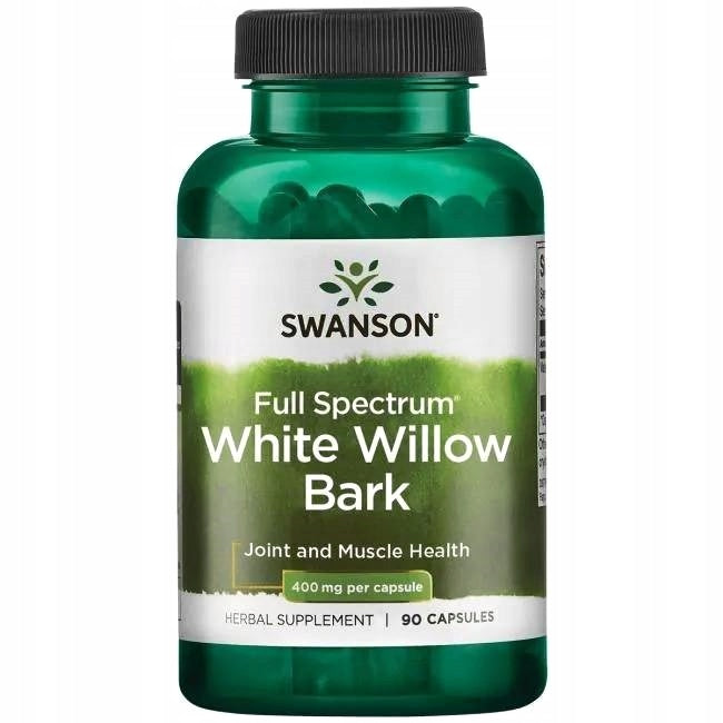 SWANSON WHITE WILLOW BARK Natural Aspirin Falling Asleep Menopause
