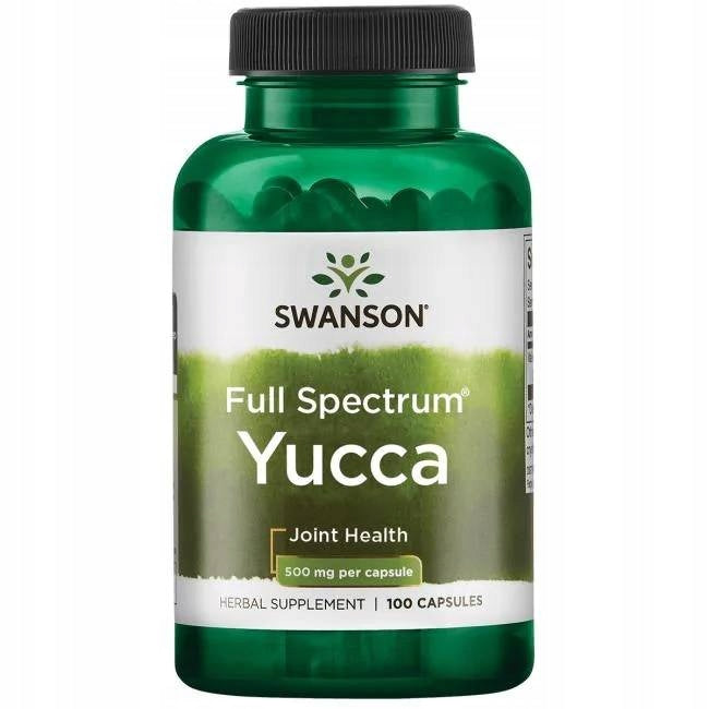 SWANSON YUCCA yucca JUKA 500mg 100caps Digestion LIVER INTESTINAL detox STRESS