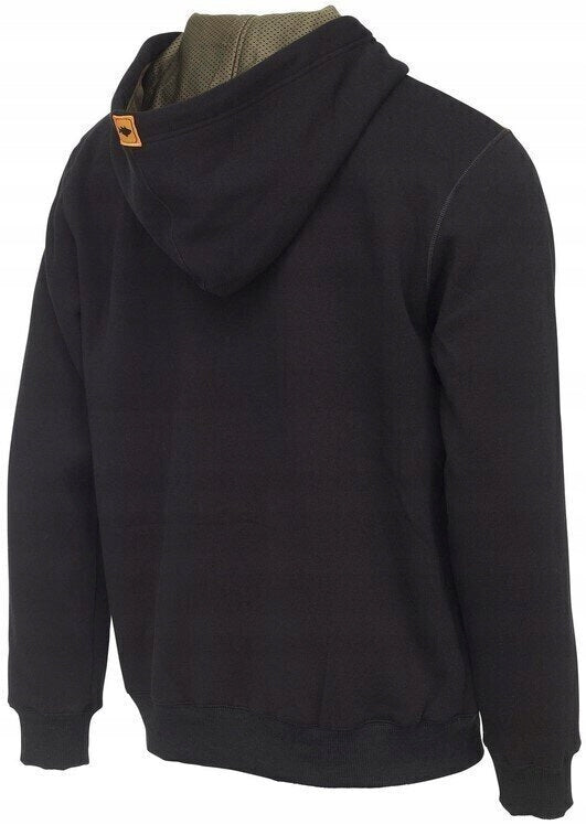 SWEATSHIRT PROLOGIC EDEN ZIP HOODIE BLACK CAVIAR M Color black