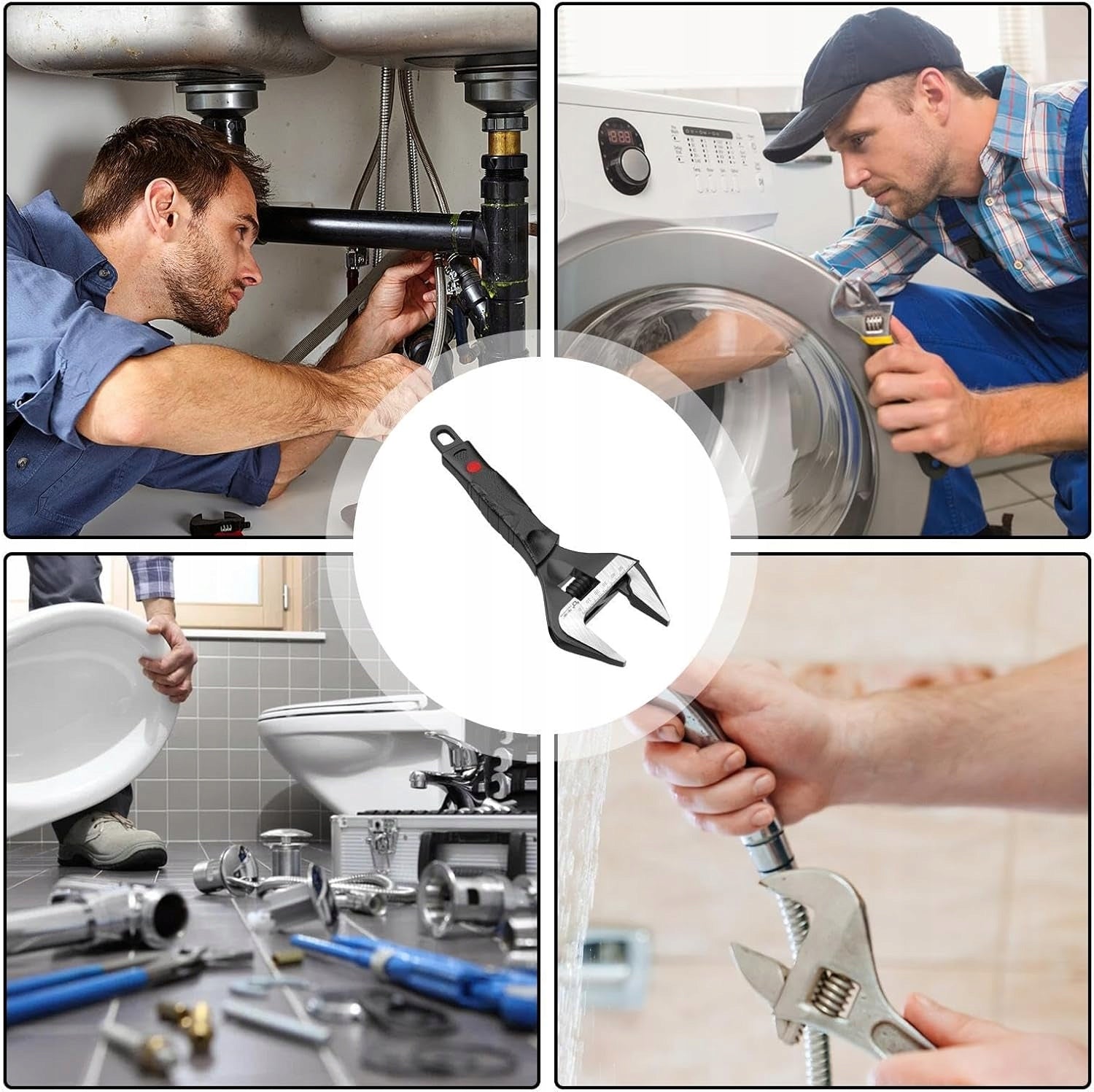 SWEDISH ADJUSTABLE WRENCH 12'' 300mm 0-60mm WIDE ADJUSTABLE STANDART Brand Kopier