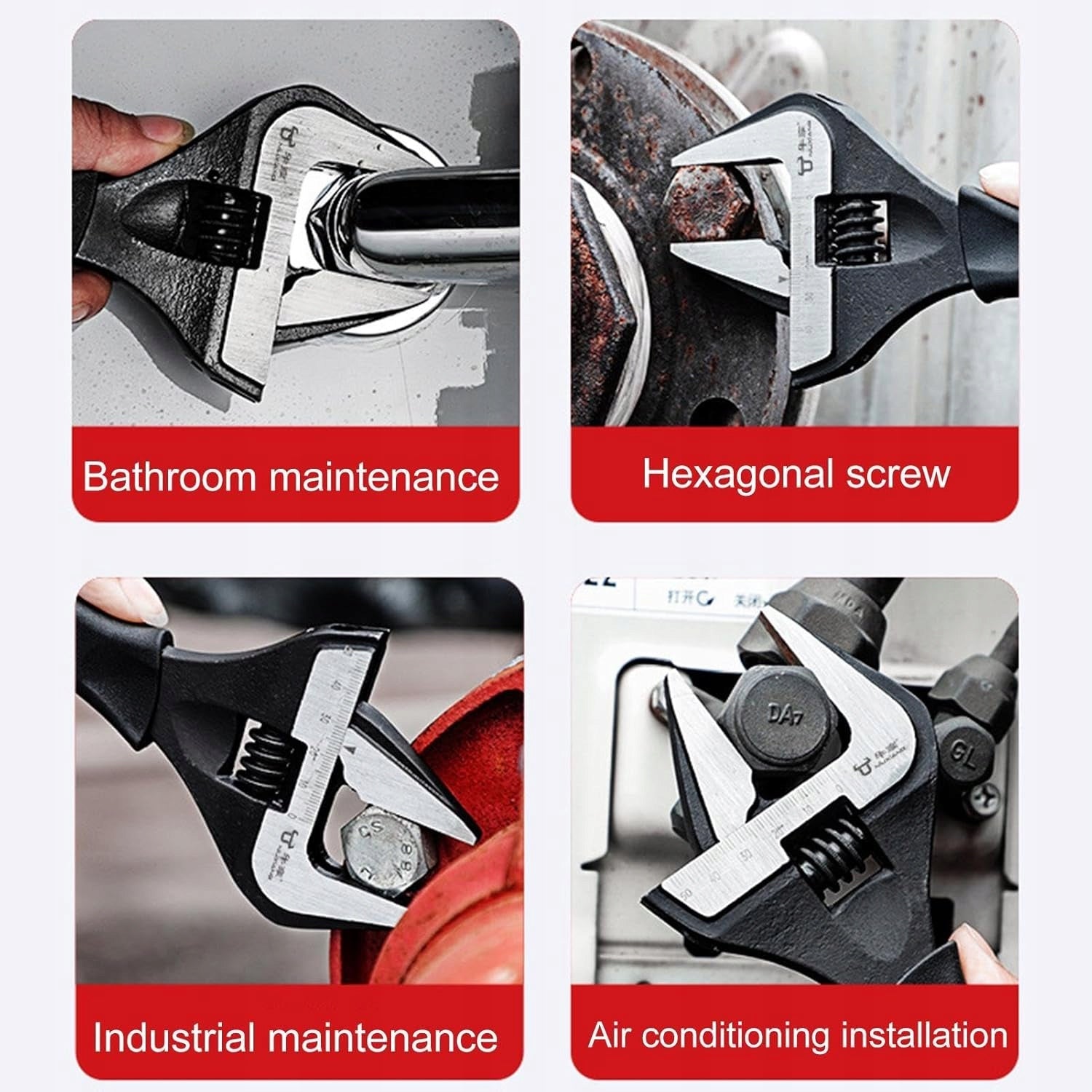 SWEDISH ADJUSTABLE WRENCH 12'' 300mm 0-60mm WIDE ADJUSTABLE STANDART Manufacturer code 06525