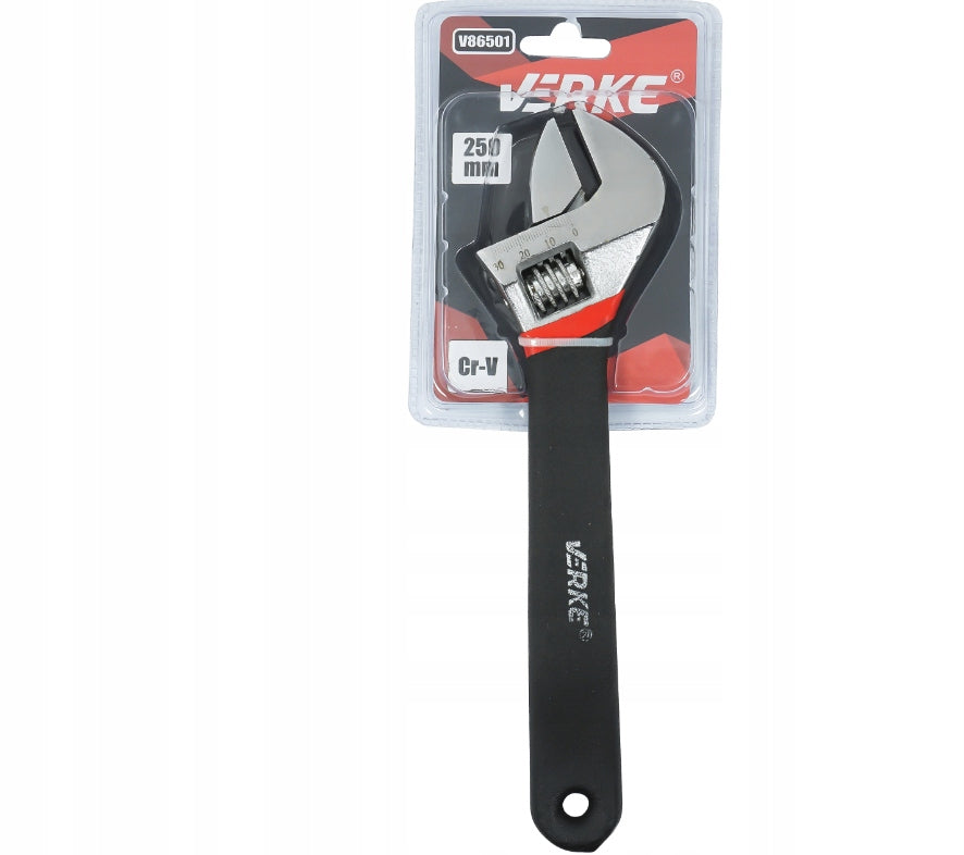 SWEDISH ADJUSTABLE WRENCH 250mm FOR HYDRAULIC PIPES FRENCH Manufacturer code V86501
