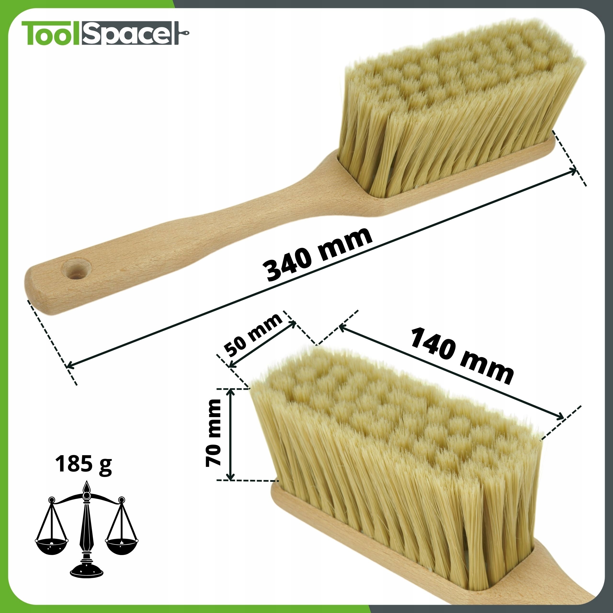 SWEEPER BRUSH BRISTLES NATURAL MANUFACTURER - LUX! EAN (GTIN) 5901761151916
