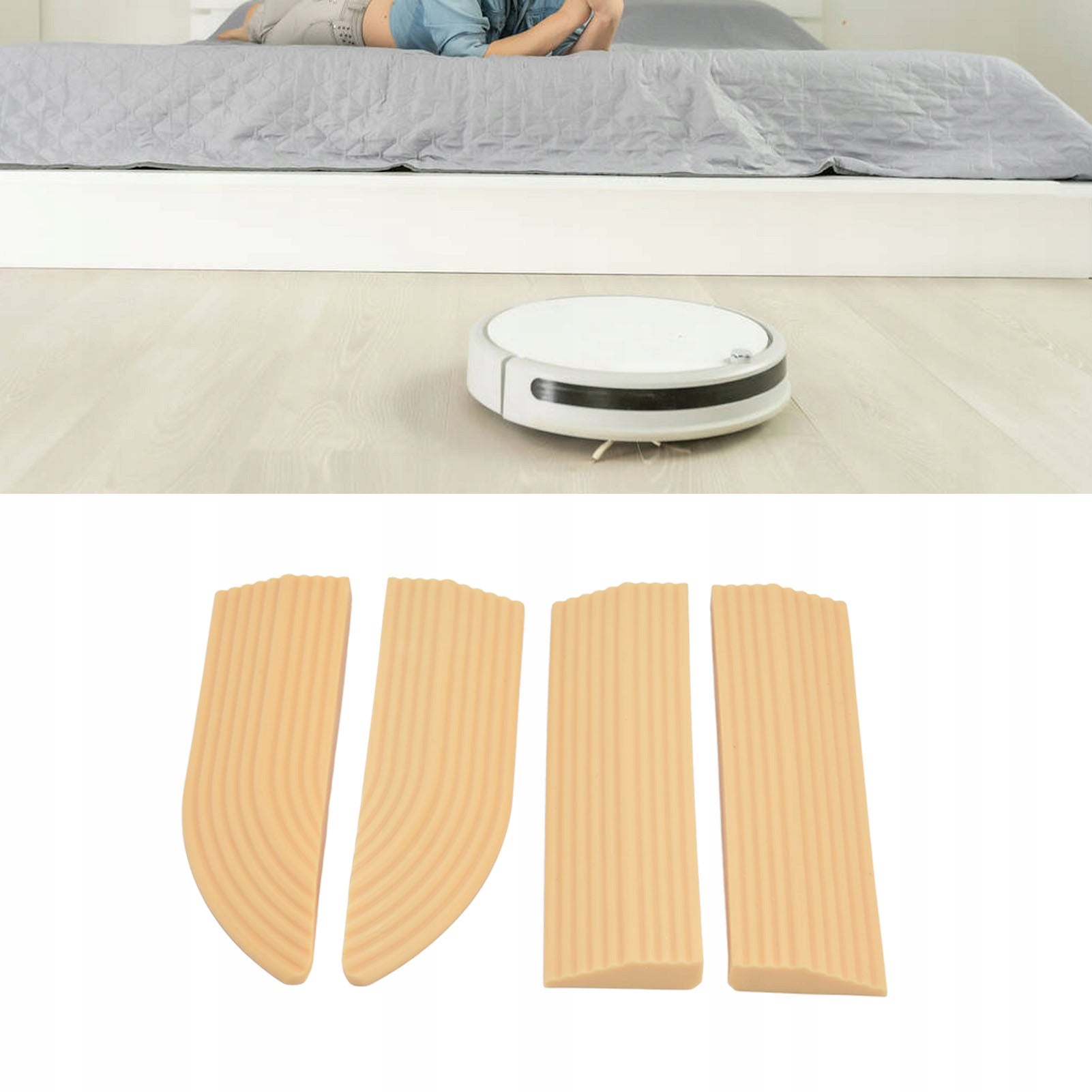 SWEEPING ROBOT RAMP RUBBER MAT FOR STEPS THRESHOLD MAT