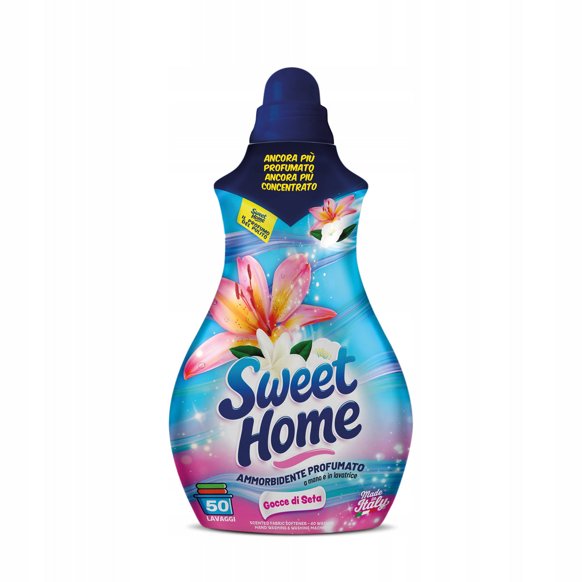 SWEET HOME SILK DROPS SOFTENER CONCENTRATE 1250 ml