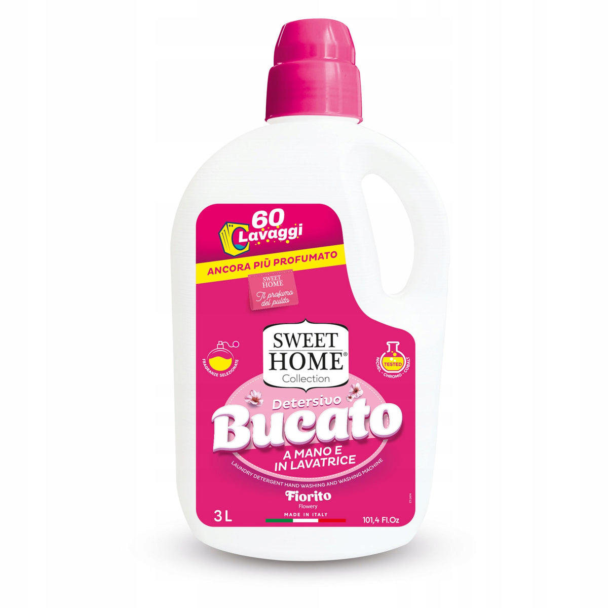 SWEET HOME WASHING LIQUID FLOWERY 3000 ML