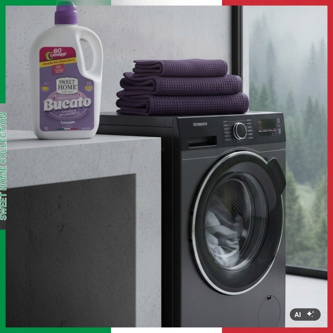 SWEET HOME WASHING LIQUID LAVENDER 3000 ML Packaging status original